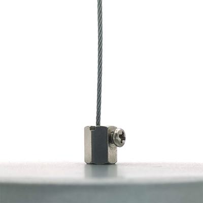케이블 클램프 와이어 로프 잠금장치는 니켈 케이블 그리퍼를 고리로 만드는 두 방식 전선을 잘라냅니다