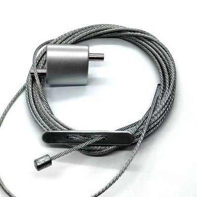 20*20MM 조정 가능한 와이어 로프 잡기 잠금