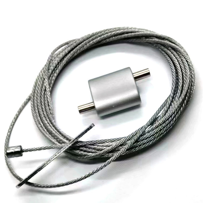 20*20MM 조정 가능한 와이어 로프 잡기 잠금