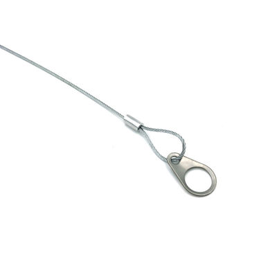 천장 스피커, 천장 또는 벽에 장착된 스피커용 안전 와이어 로프, 매달린 조명, 잠금 카메라, DIY 스피커, 홀, 자동차, 바, 전시회에 보안을 추가합니다.