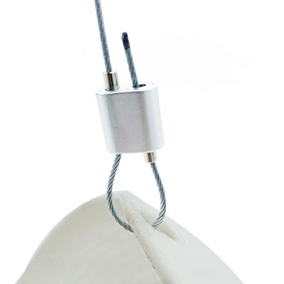 Nickel Plated Cable Looping Gripper with 0.6mm~2.0mm Cable Diameter for Lighting Systems - Free Sample & 7 Days Delivery