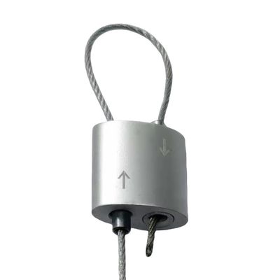 Stainless Steel Double Tie Cable Looping Gripper with 300N Break Load for Hanging Systems and Lighting