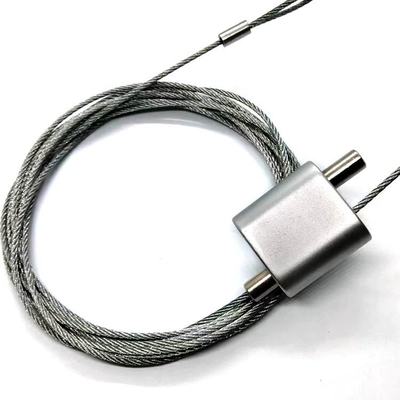 Stainless Steel Cable Looping Gripper with 5000 N Break Load and 30*30MM Size for Easy Install Hanging Systems