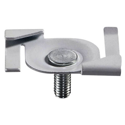 M6 Thread Steel T Bar Clip Connectors Fastening Drywall Light Holders Ceiling Accessories White Paint Lightweight Easy
