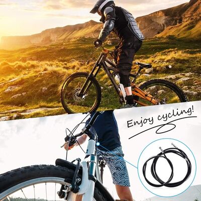 Customizable 1 Pair Front Rear Bike Brake Cable Wire