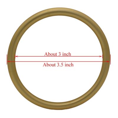 무광 골드 아노다이징 마감 알루미늄 슬링 링 조절 가능