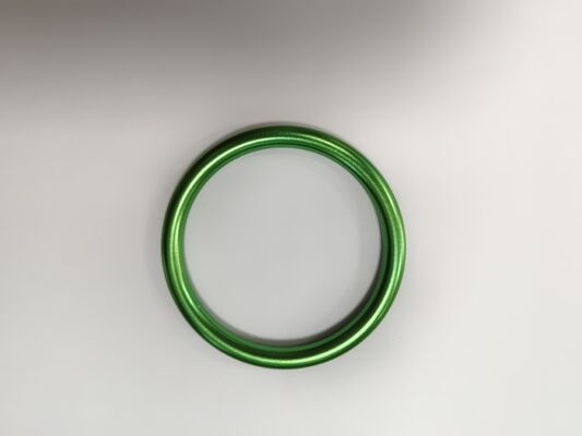 Lightweight Anodizing Finish Green Aluminum Sling Ring For Comfortable Baby Carrier