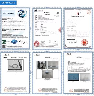 M10オスネジ真鍮銅ケーブルグリップサスペンションキットワイヤーロープクリップLEDパーツ用