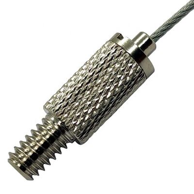 OEM 도매 G450 케이블 톡글 와이어 홀더 그립퍼 경직 퇴색 저항 벽 고정 금속 클립 로프 잠금 키트