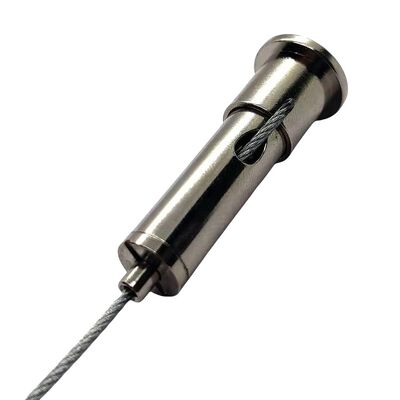 OEM 도매 G450 케이블 톡글 와이어 홀더 그립퍼 경직 퇴색 저항 벽 고정 금속 클립 로프 잠금 키트