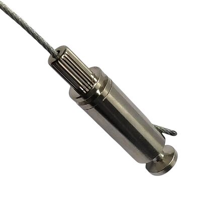 OEM 도매 G450 케이블 톡글 와이어 홀더 그립퍼 경직 퇴색 저항 벽 고정 금속 클립 로프 잠금 키트