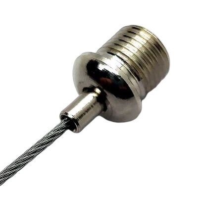 OEM 도매 G450 케이블 톡글 와이어 홀더 그립퍼 경직 퇴색 저항 벽 고정 금속 클립 로프 잠금 키트