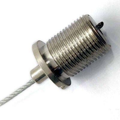 빠른 구리 링크어 남성 스레드 케이블 그립어 도구  Brass 물질 라이트 로프 클립 조명 액세서리