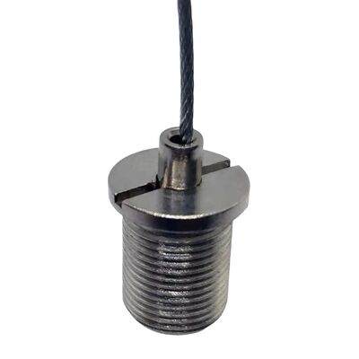 빠른 구리 링크어 남성 스레드 케이블 그립어 도구  Brass 물질 라이트 로프 클립 조명 액세서리