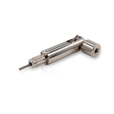 Adjustable Cable Gripper Inner Thread Hanging System For Acoustic Panel Ceiling Suspension Fixture Brass Steel Wire Rope Clip Fastener