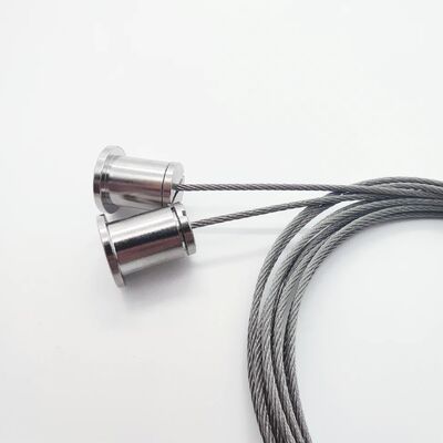 공장 도매 LED 패널 조명 서스펜션 조명 키트 와이어 걸이 빠르게 조절 가능한 후크 그리퍼