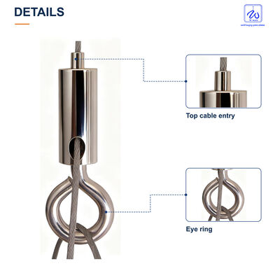 Cable Gripper for Lighting Suspension Accessories