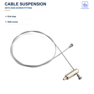 Cable Suspension Assembly with Side-Screw Fittings
