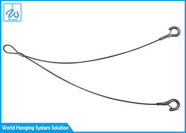 Sstainless 철강선 밧줄 반복에 의하여 실제적인 공구 방아끈 Y 모양 철사 밧줄 걸이