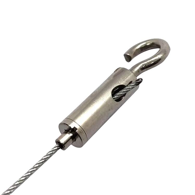 나사 고정 90도 와이어 로프 그립 케이블 걸이